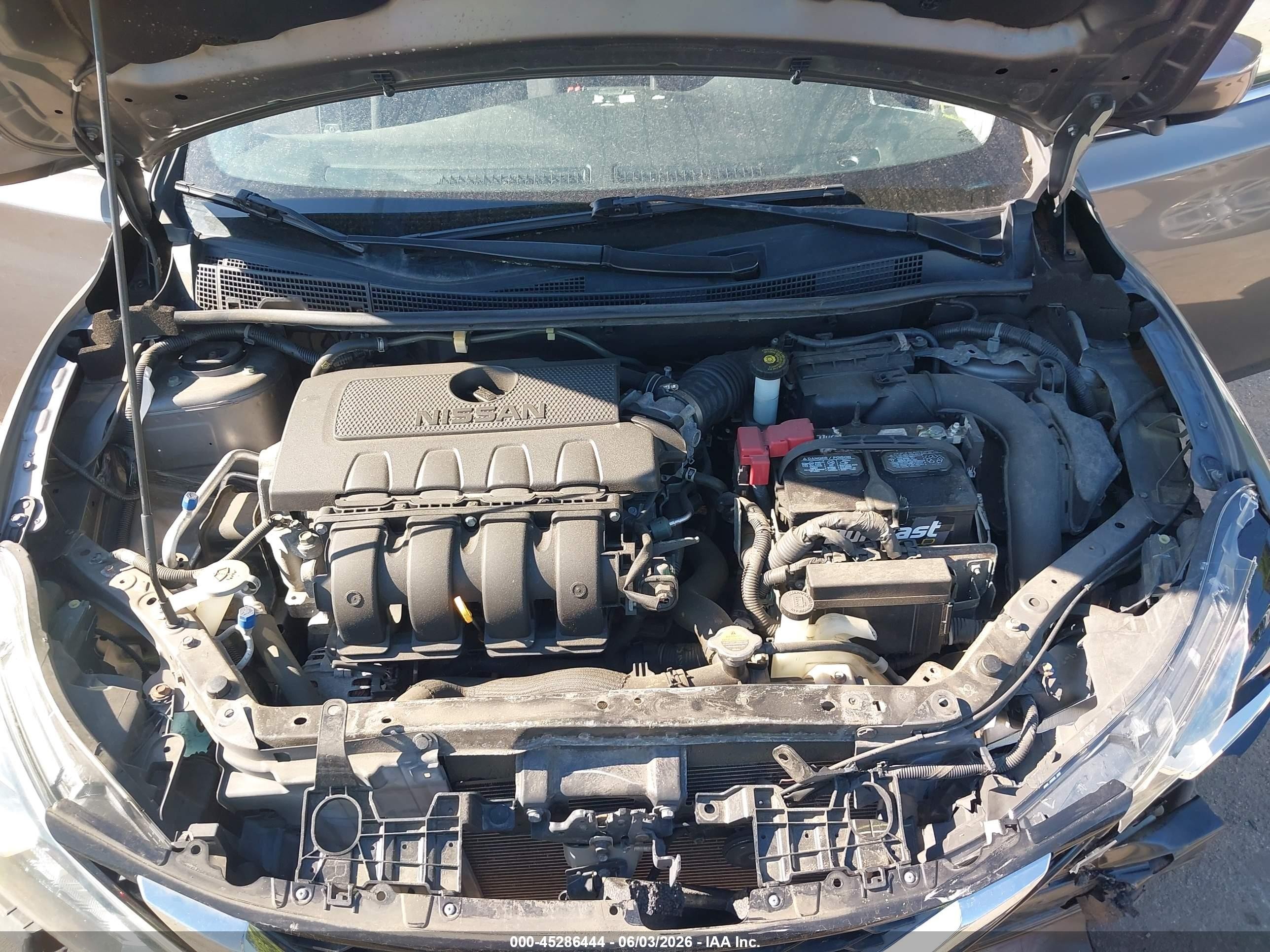 2017 Nissan Sentra S Gray vin: 3N1AB7AP6HY221903