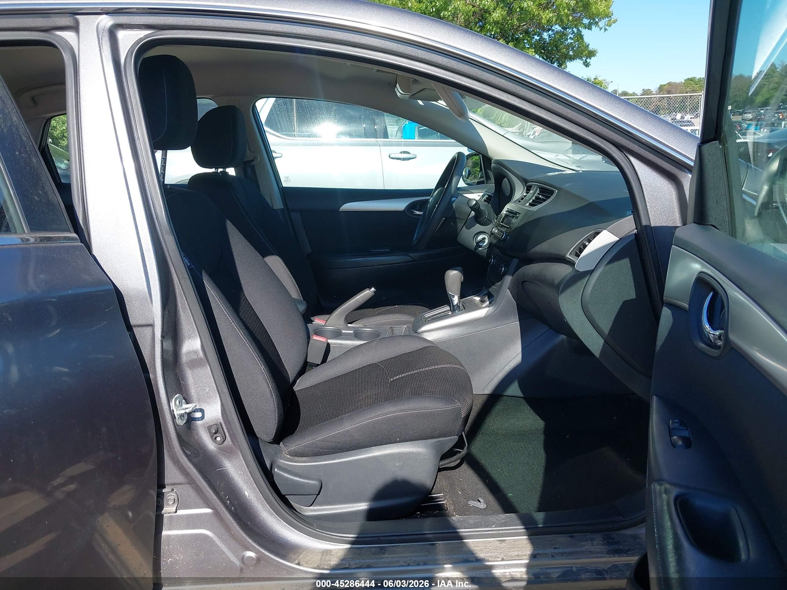 2017 Nissan Sentra S Gray vin: 3N1AB7AP6HY221903