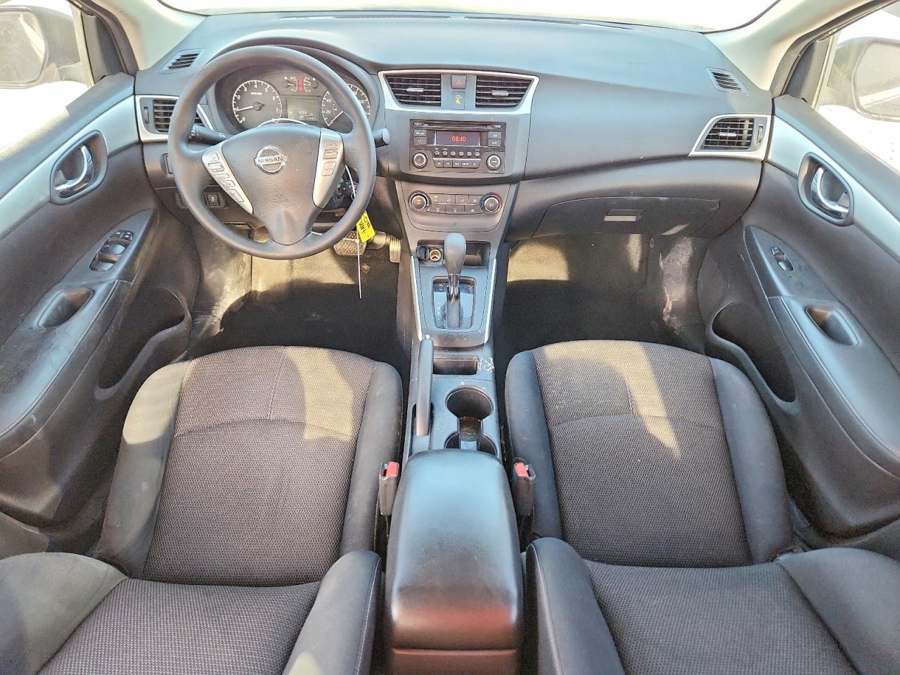 2017 Nissan Sentra S Black vin: 3N1AB7AP6HY286086