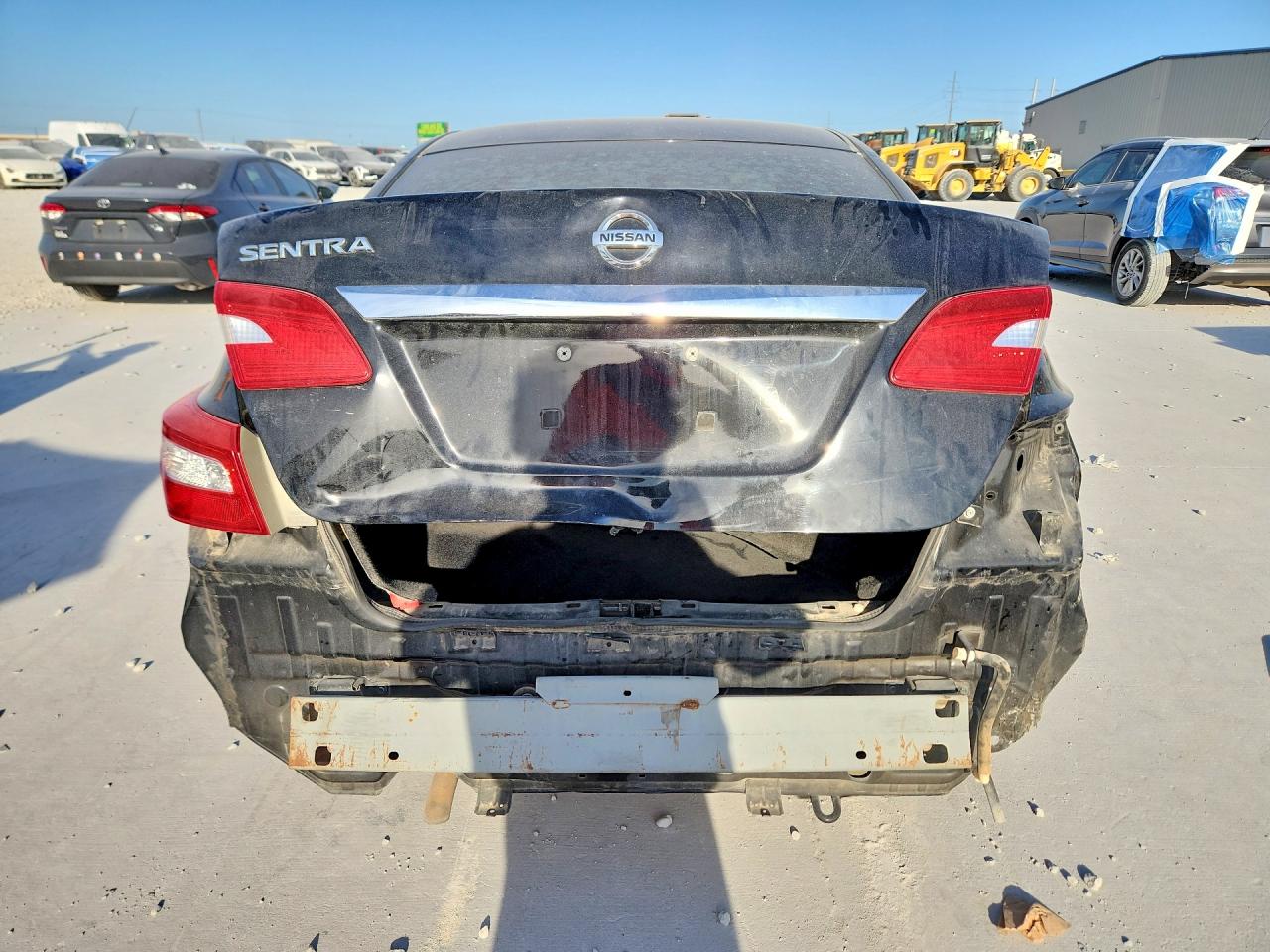 2017 Nissan Sentra S Black vin: 3N1AB7AP6HY286086