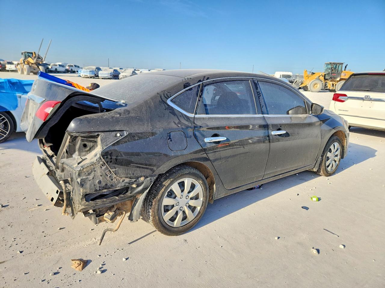 2017 Nissan Sentra S Black vin: 3N1AB7AP6HY286086