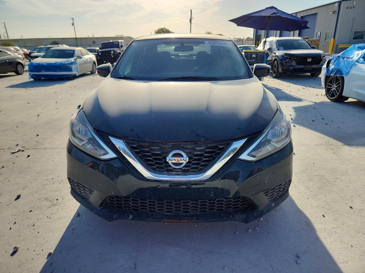 2017 Nissan Sentra S Black vin: 3N1AB7AP6HY286086