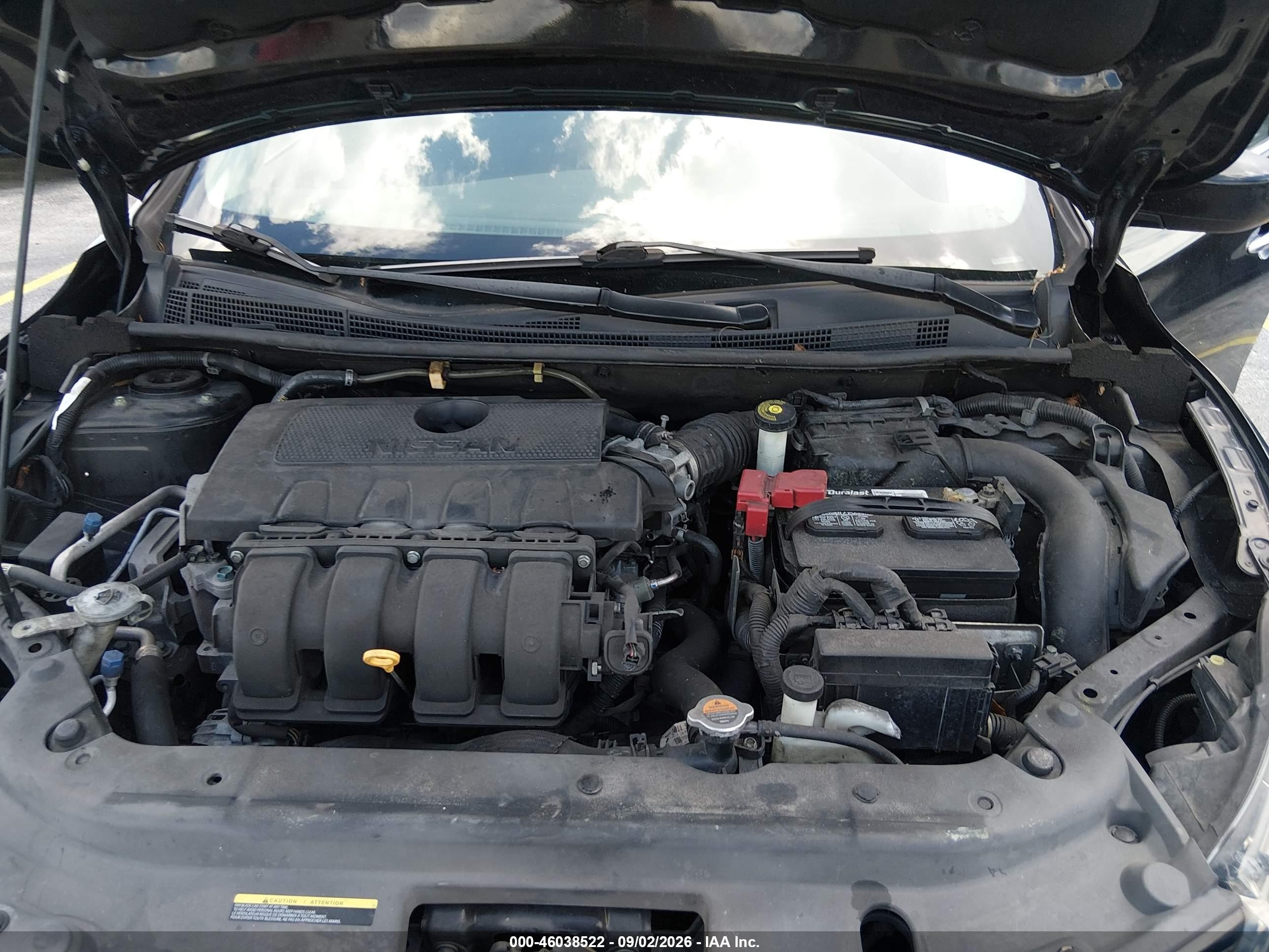 2018 Nissan Sentra Sv Black vin: 3N1AB7AP6JL651188