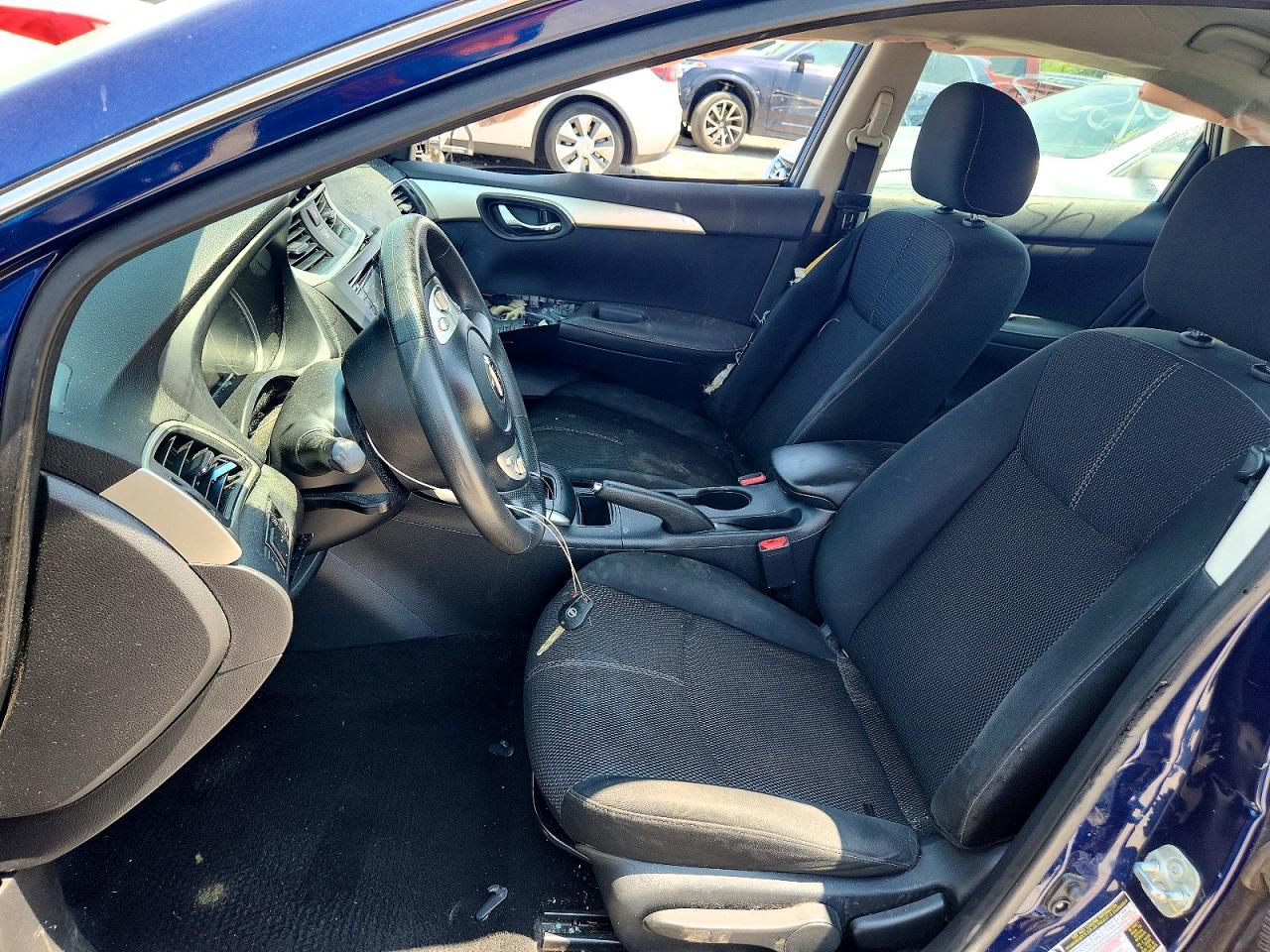 2018 Nissan Sentra S Blue vin: 3N1AB7AP6JY303684