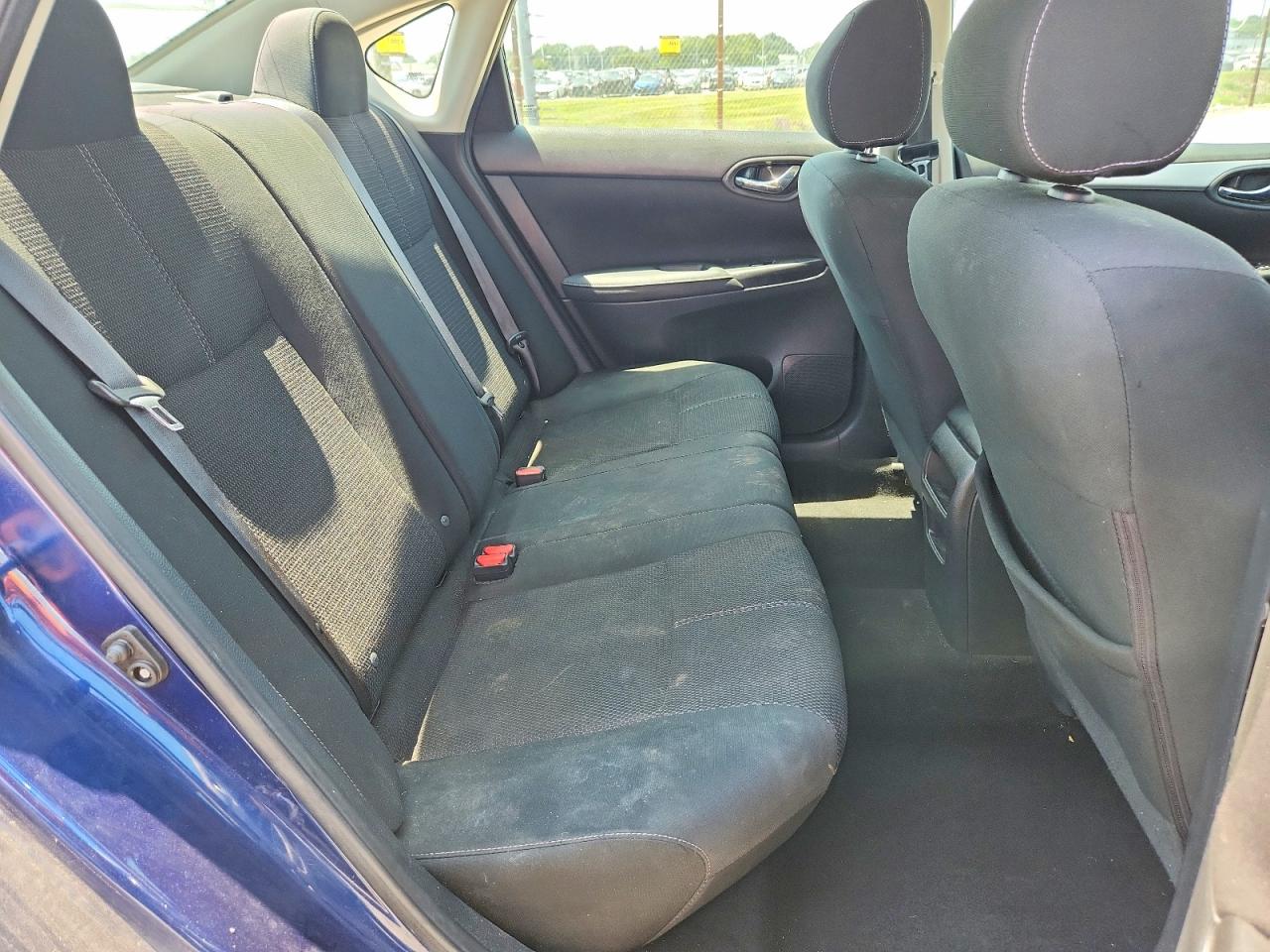 2018 Nissan Sentra S Blue vin: 3N1AB7AP6JY303684