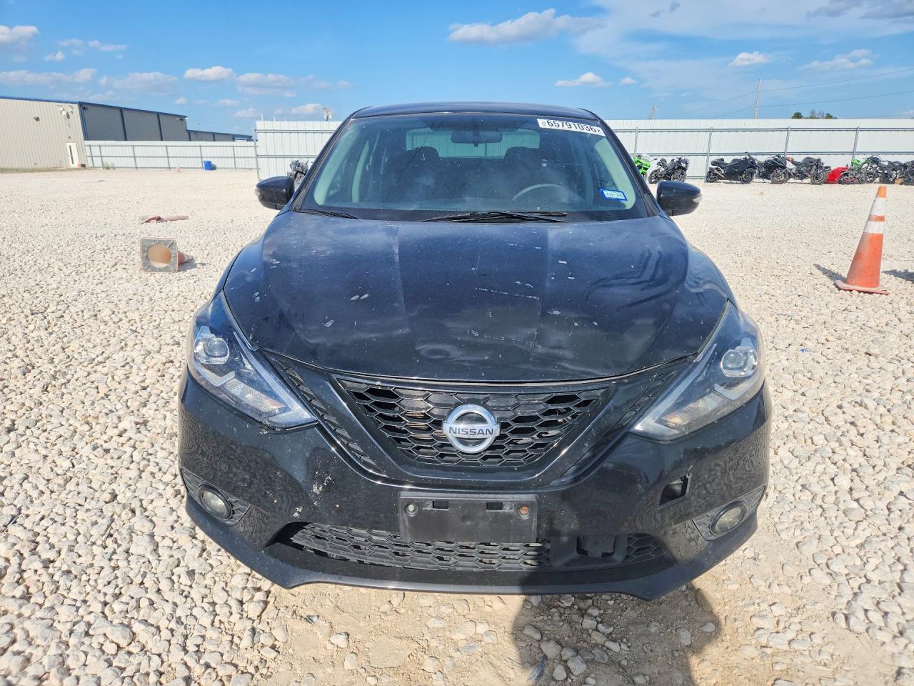 2018 Nissan Sentra Sr Black vin: 3N1AB7AP6JY326348