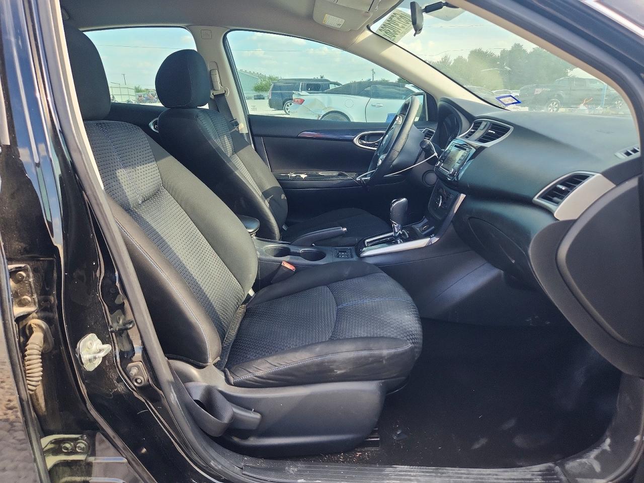 2018 Nissan Sentra Sr Black vin: 3N1AB7AP6JY326348