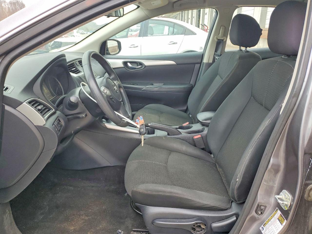 2018 Nissan Sentra S Gray vin: 3N1AB7AP6JY327306