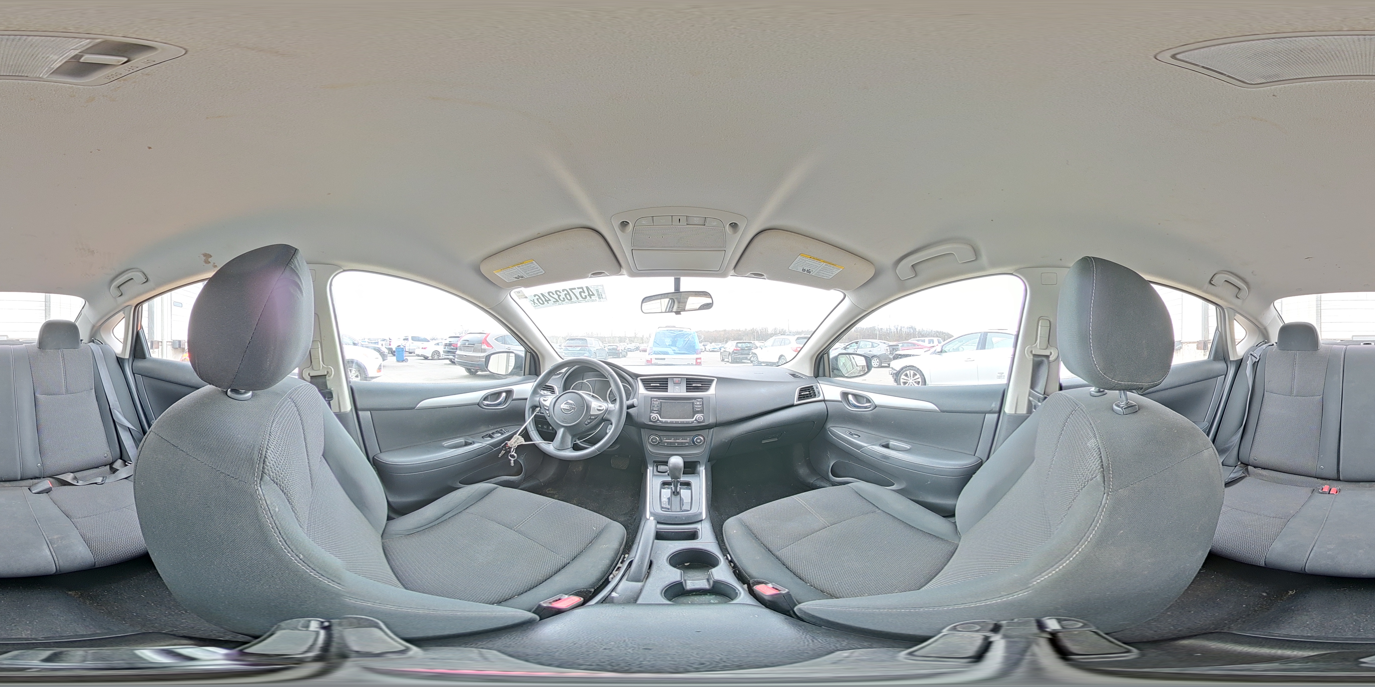 2018 Nissan Sentra S Gray vin: 3N1AB7AP6JY327306