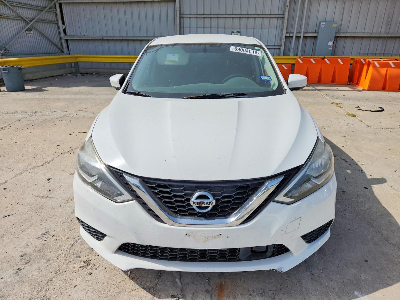 2019 Nissan Sentra S White vin: 3N1AB7AP6KY243892
