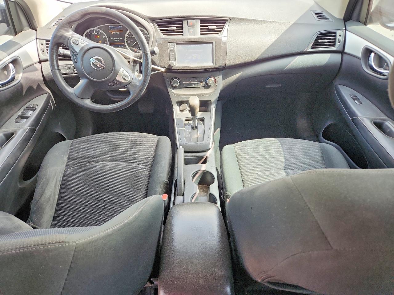 2019 Nissan Sentra S White vin: 3N1AB7AP6KY243892