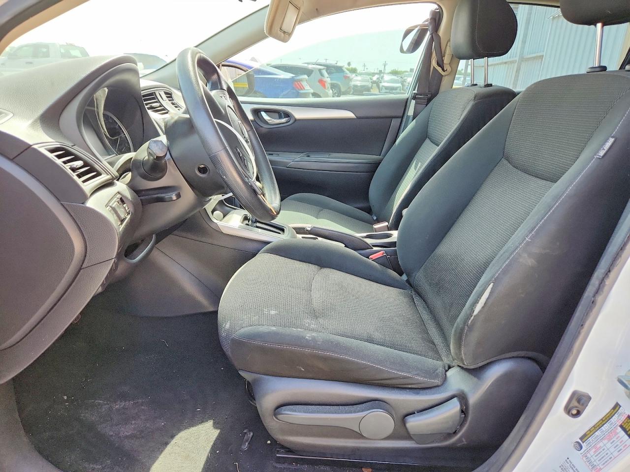 2019 Nissan Sentra S White vin: 3N1AB7AP6KY243892