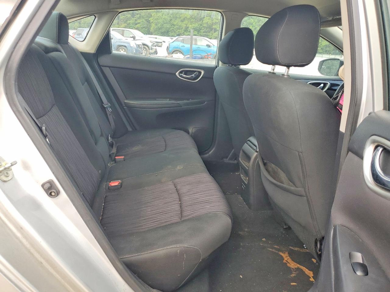 2019 Nissan Sentra Sv Silver vin: 3N1AB7AP6KY318591