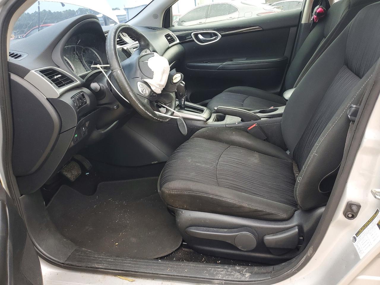 2019 Nissan Sentra Sv Silver vin: 3N1AB7AP6KY318591