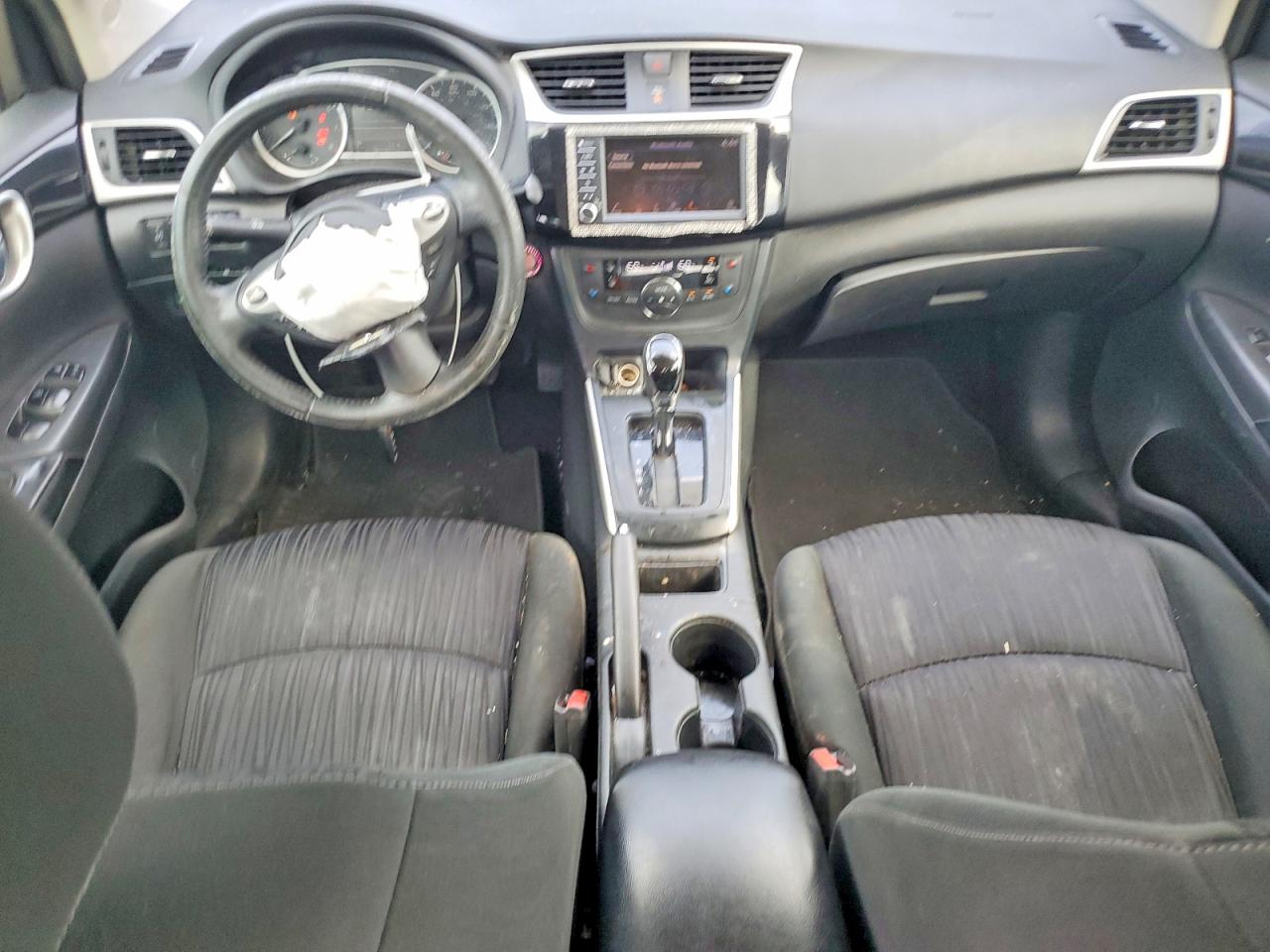 2019 Nissan Sentra Sv Silver vin: 3N1AB7AP6KY318591