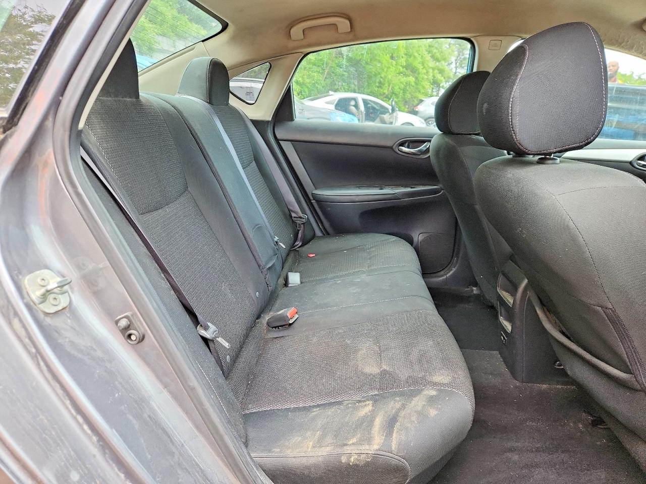 2019 Nissan Sentra S Серый vin: 3N1AB7AP6KY349968