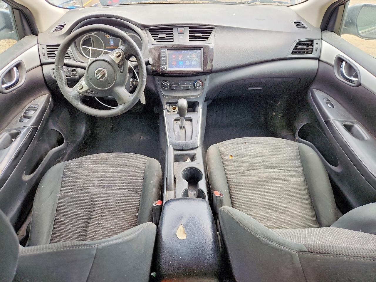 2019 Nissan Sentra S Серый vin: 3N1AB7AP6KY349968
