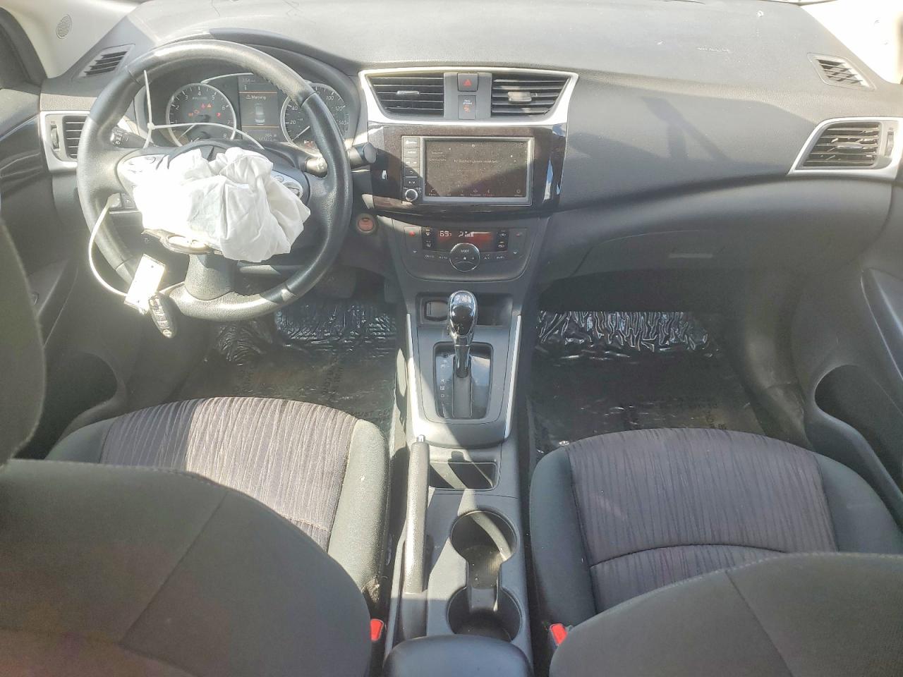 2019 Nissan Sentra Sv Silver vin: 3N1AB7AP6KY353972
