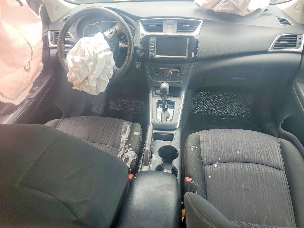 2019 Nissan Sentra Sv Gray vin: 3N1AB7AP6KY430419