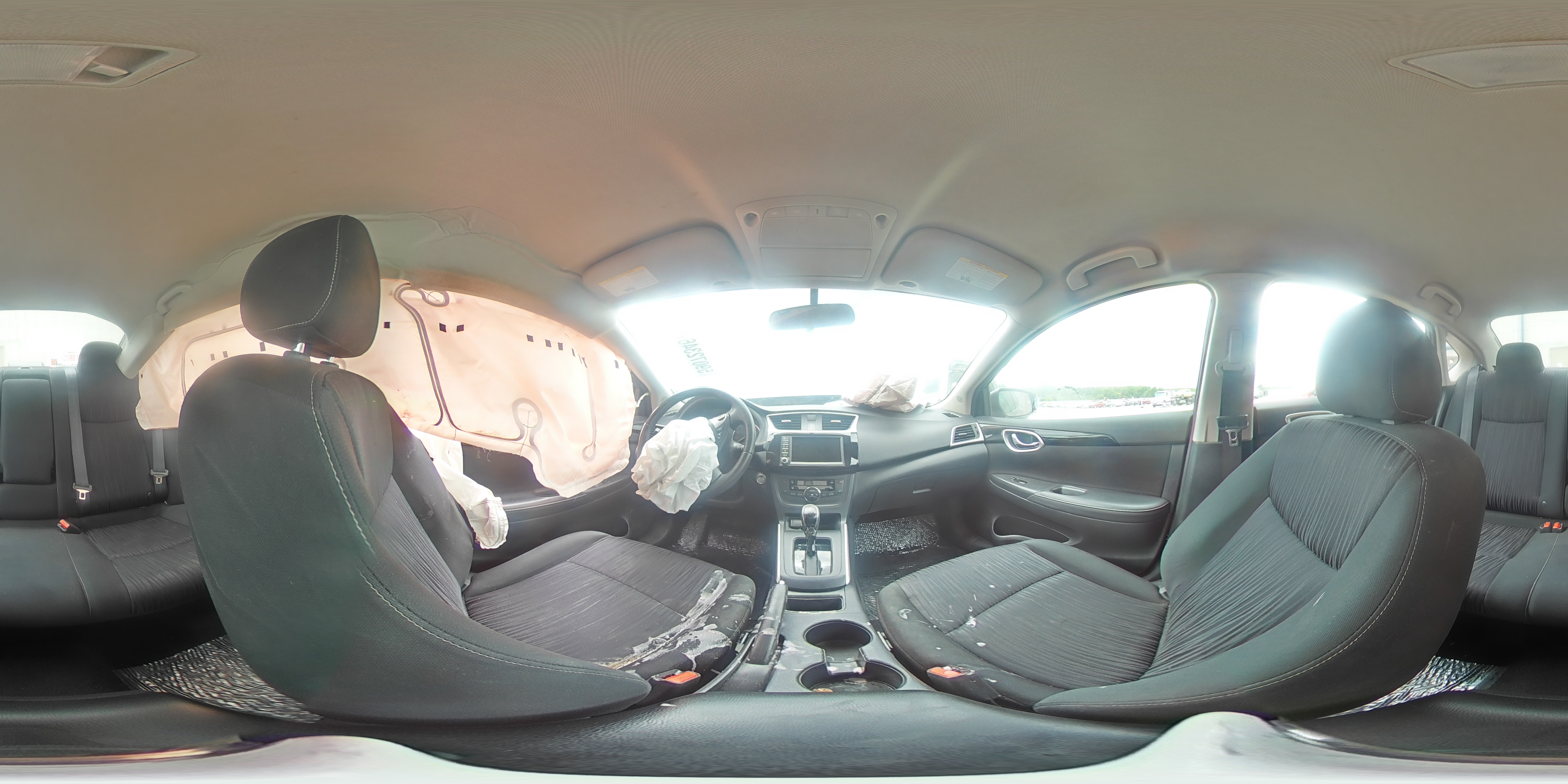 2019 Nissan Sentra Sv Gray vin: 3N1AB7AP6KY430419