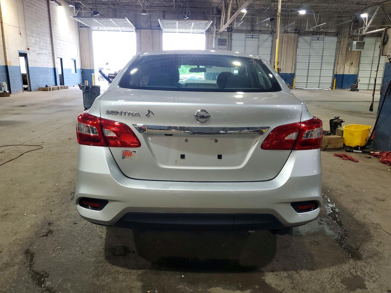 2019 Nissan Sentra S Silver vin: 3N1AB7AP6KY440724