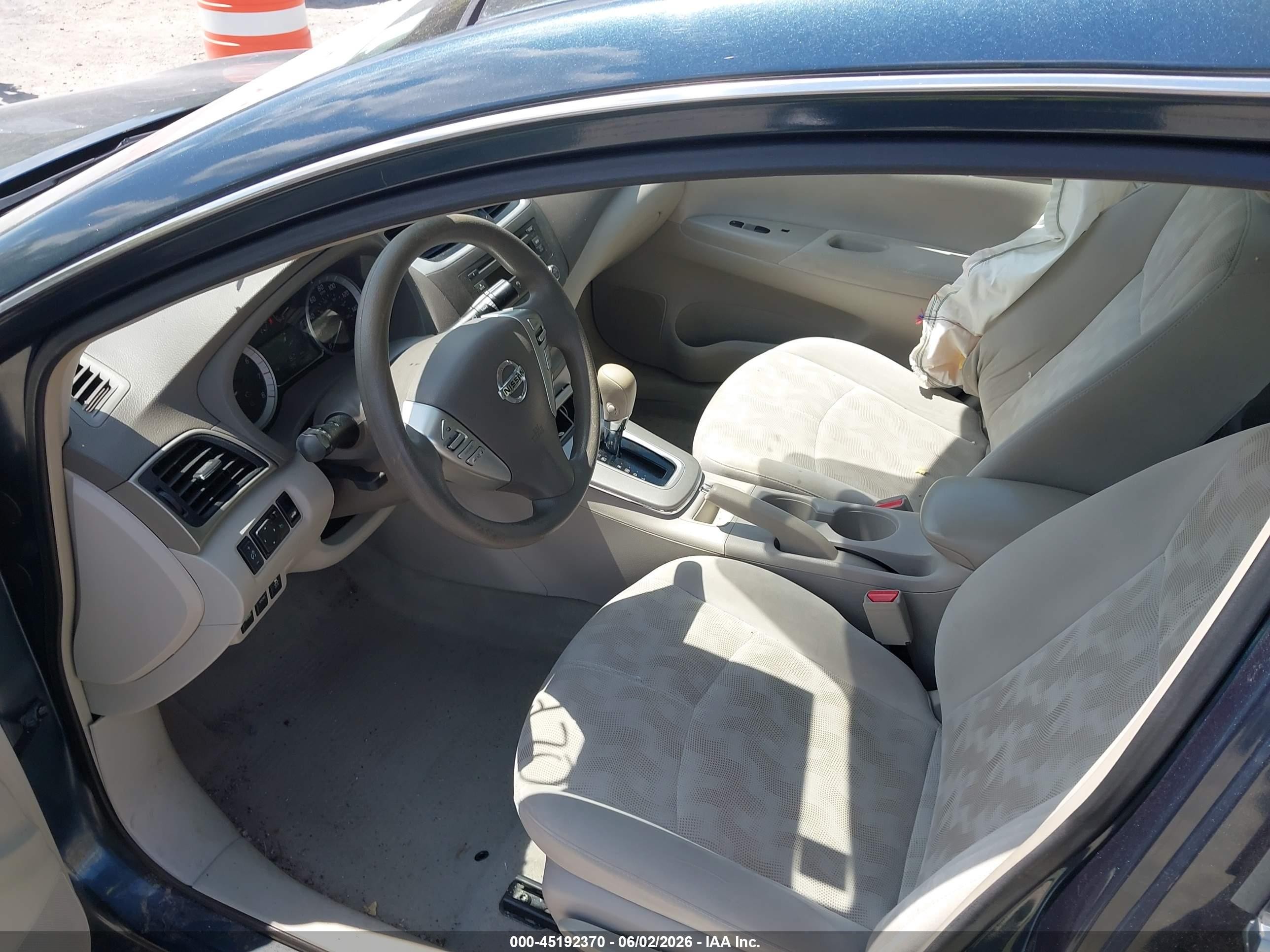 2013 Nissan Sentra Sv Blue vin: 3N1AB7AP7DL560628