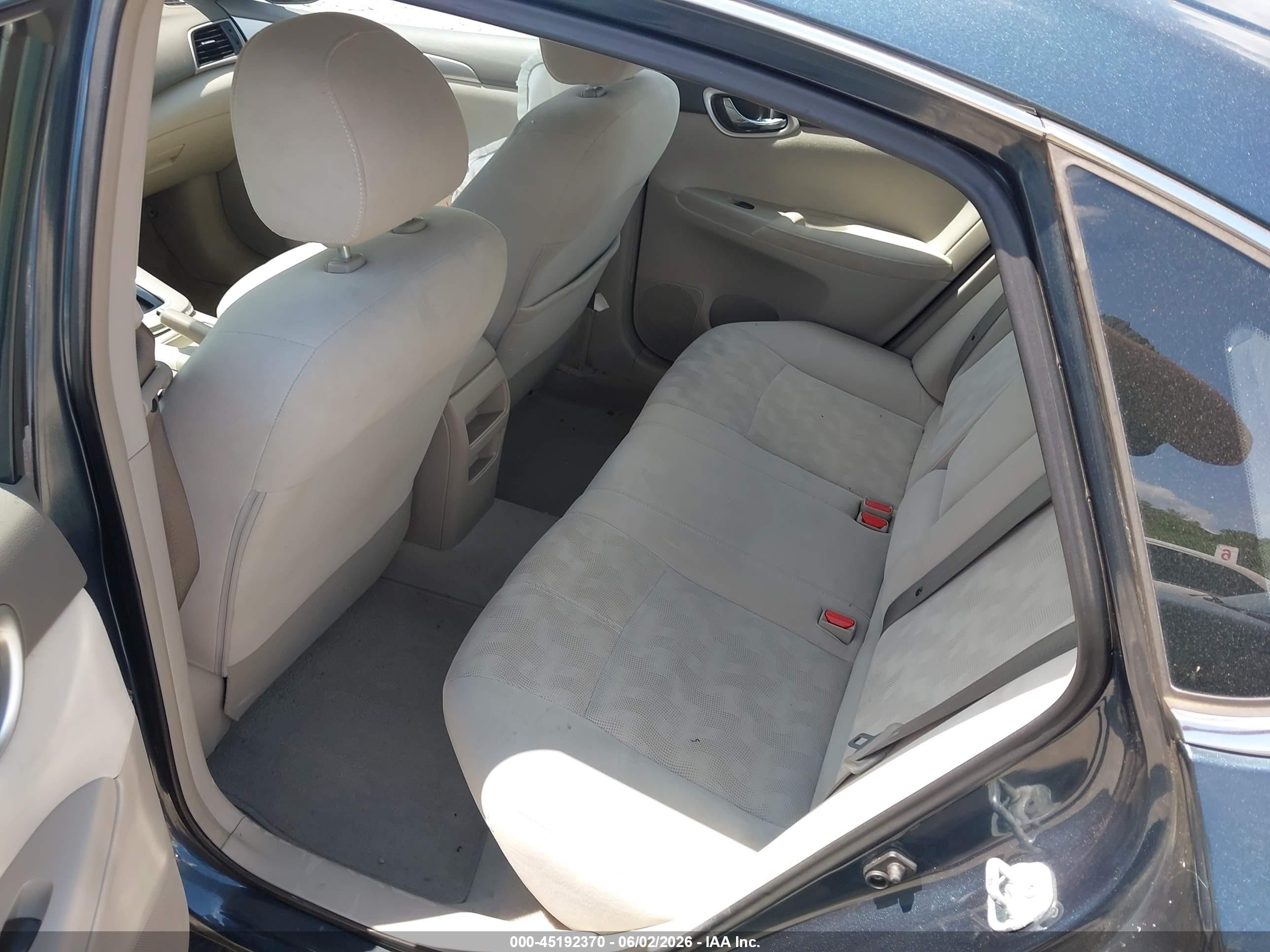 2013 Nissan Sentra Sv Blue vin: 3N1AB7AP7DL560628