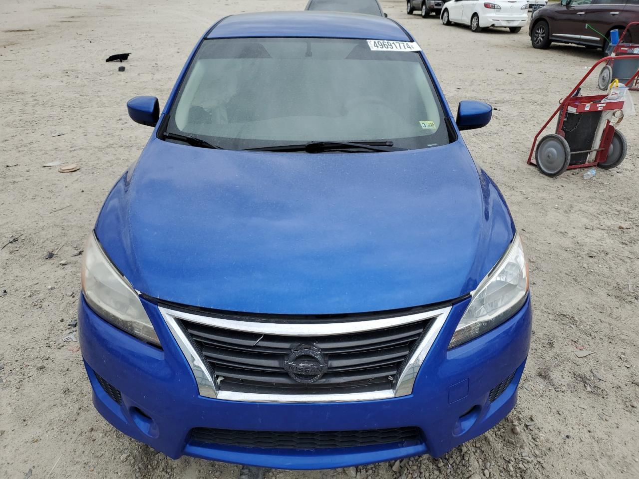 2013 Nissan Sentra Blue vin: 3N1AB7AP7DL563237