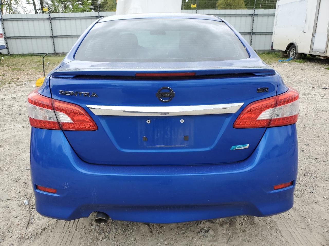 2013 Nissan Sentra Blue vin: 3N1AB7AP7DL563237