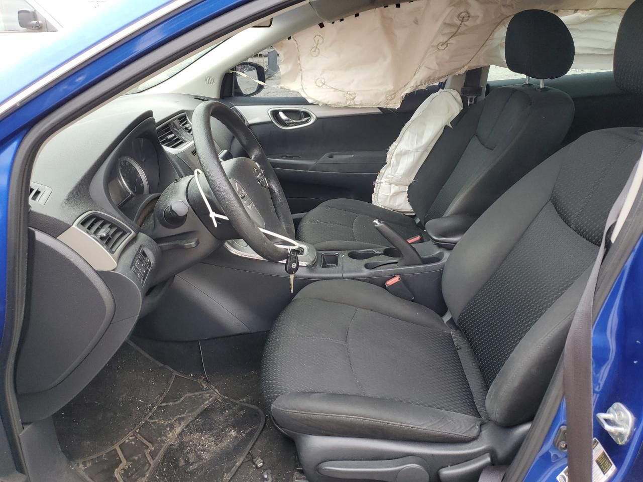 2013 Nissan Sentra Blue vin: 3N1AB7AP7DL563237