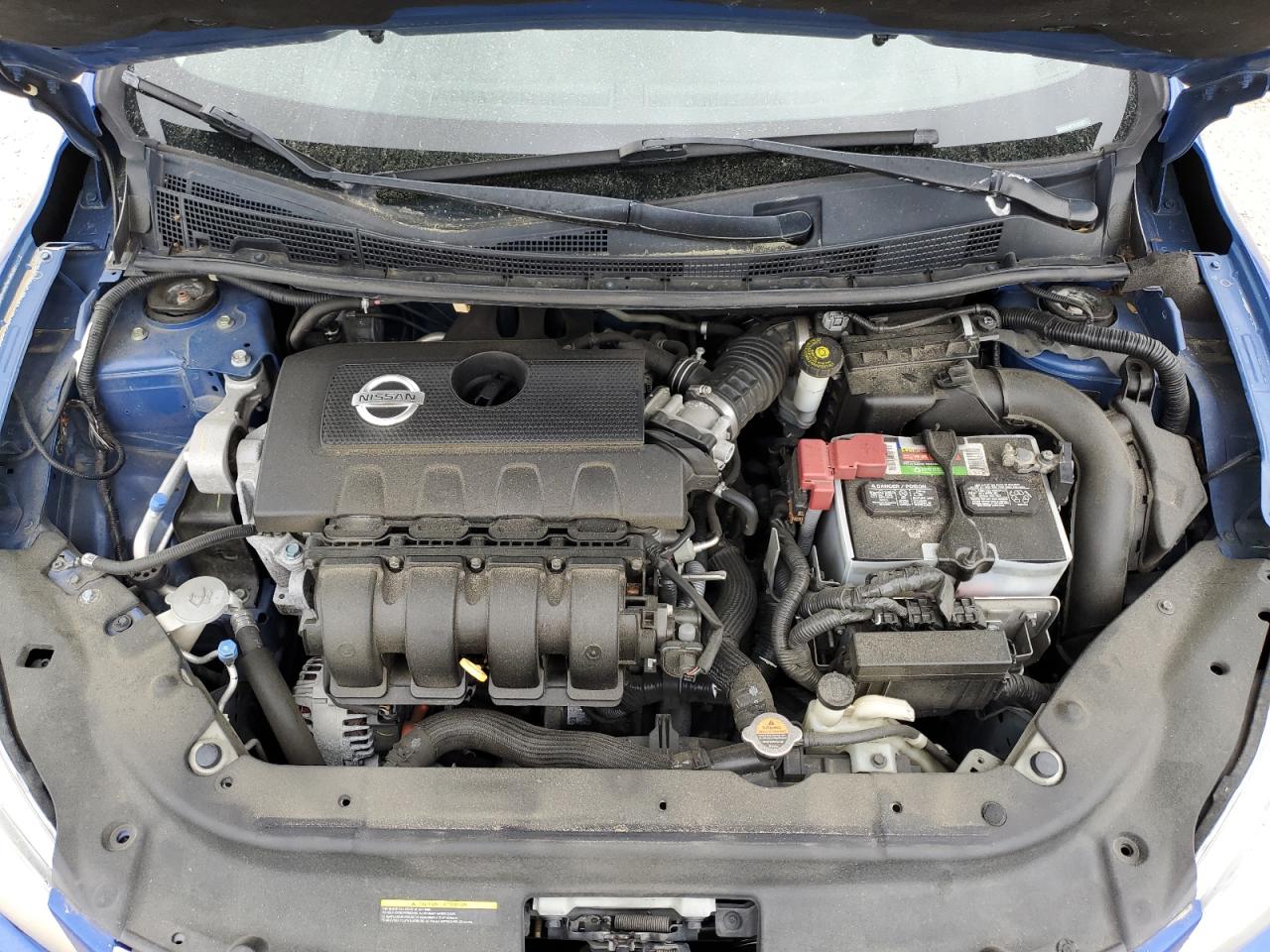2013 Nissan Sentra Blue vin: 3N1AB7AP7DL563237