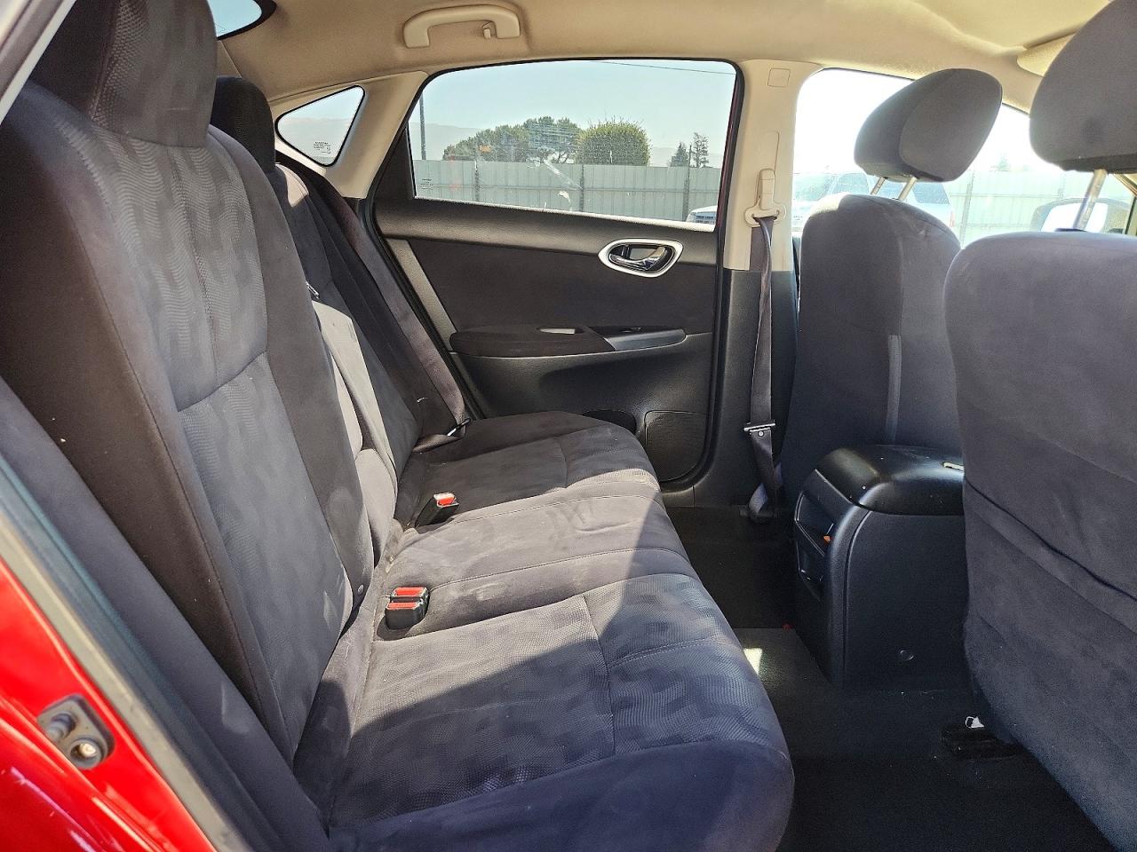 2013 Nissan Sentra S Red vin: 3N1AB7AP7DL608483
