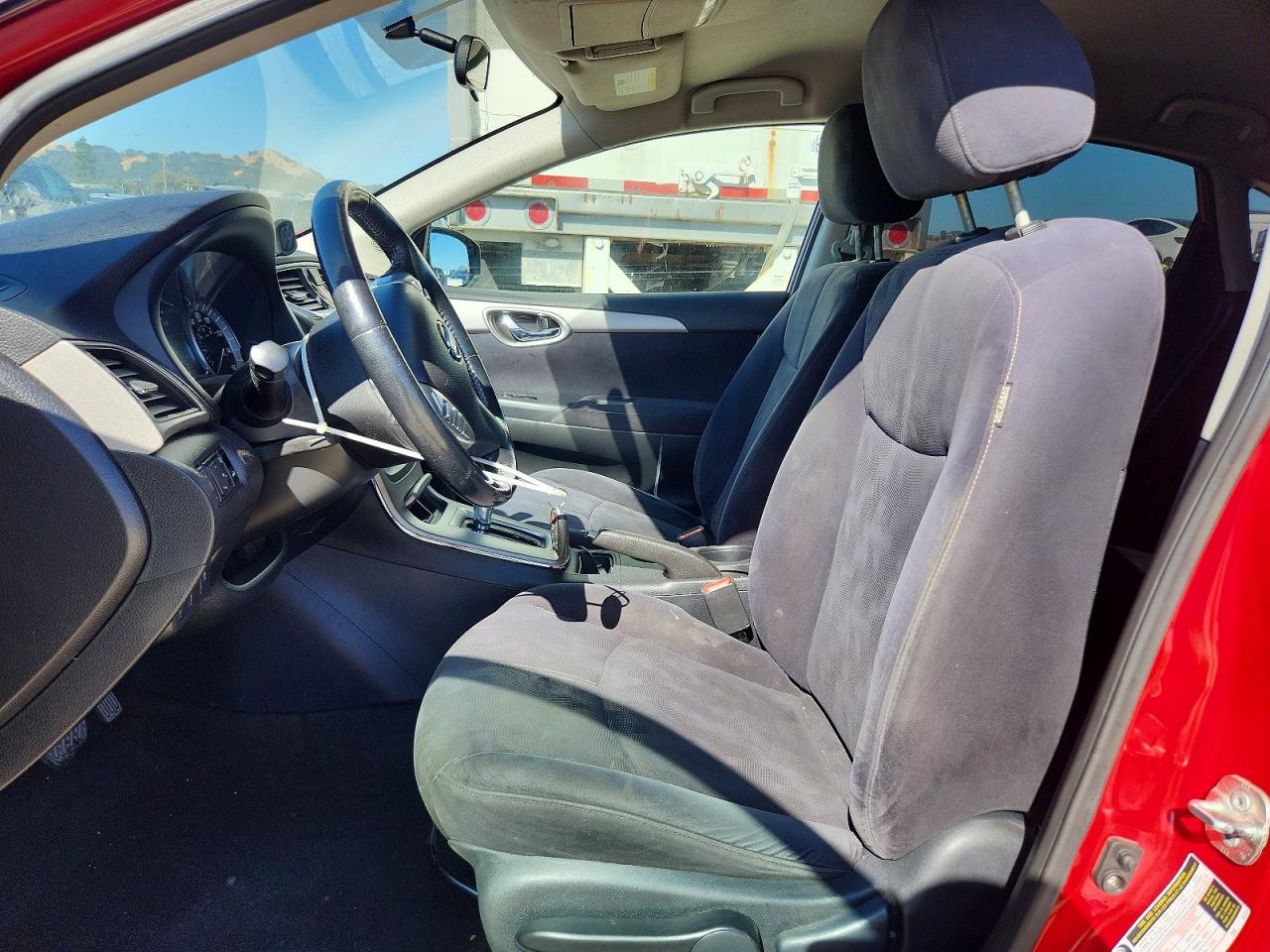 2013 Nissan Sentra S Red vin: 3N1AB7AP7DL608483