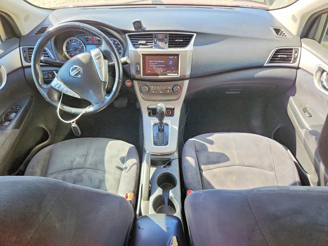 2013 Nissan Sentra S Red vin: 3N1AB7AP7DL608483