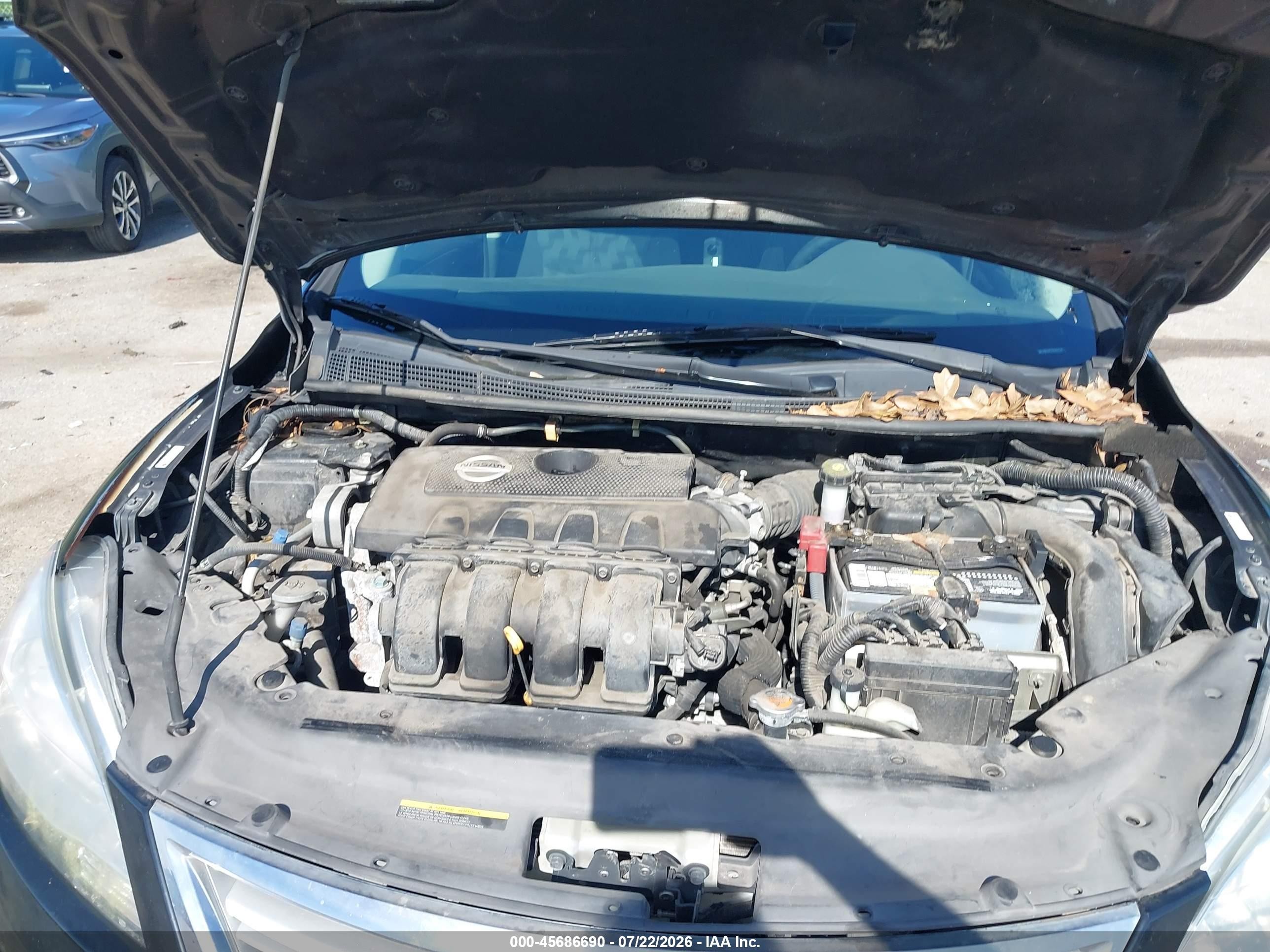 2013 Nissan Sentra Sv Black vin: 3N1AB7AP7DL614106