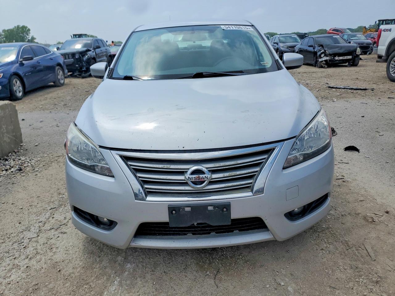 2013 Nissan Sentra S Gray vin: 3N1AB7AP7DL621184