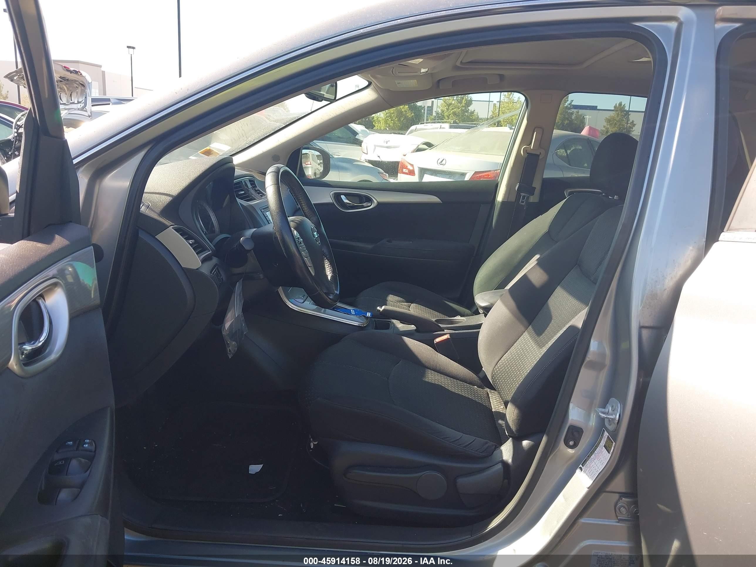 2013 Nissan Sentra Sr Серебряный vin: 3N1AB7AP7DL623615
