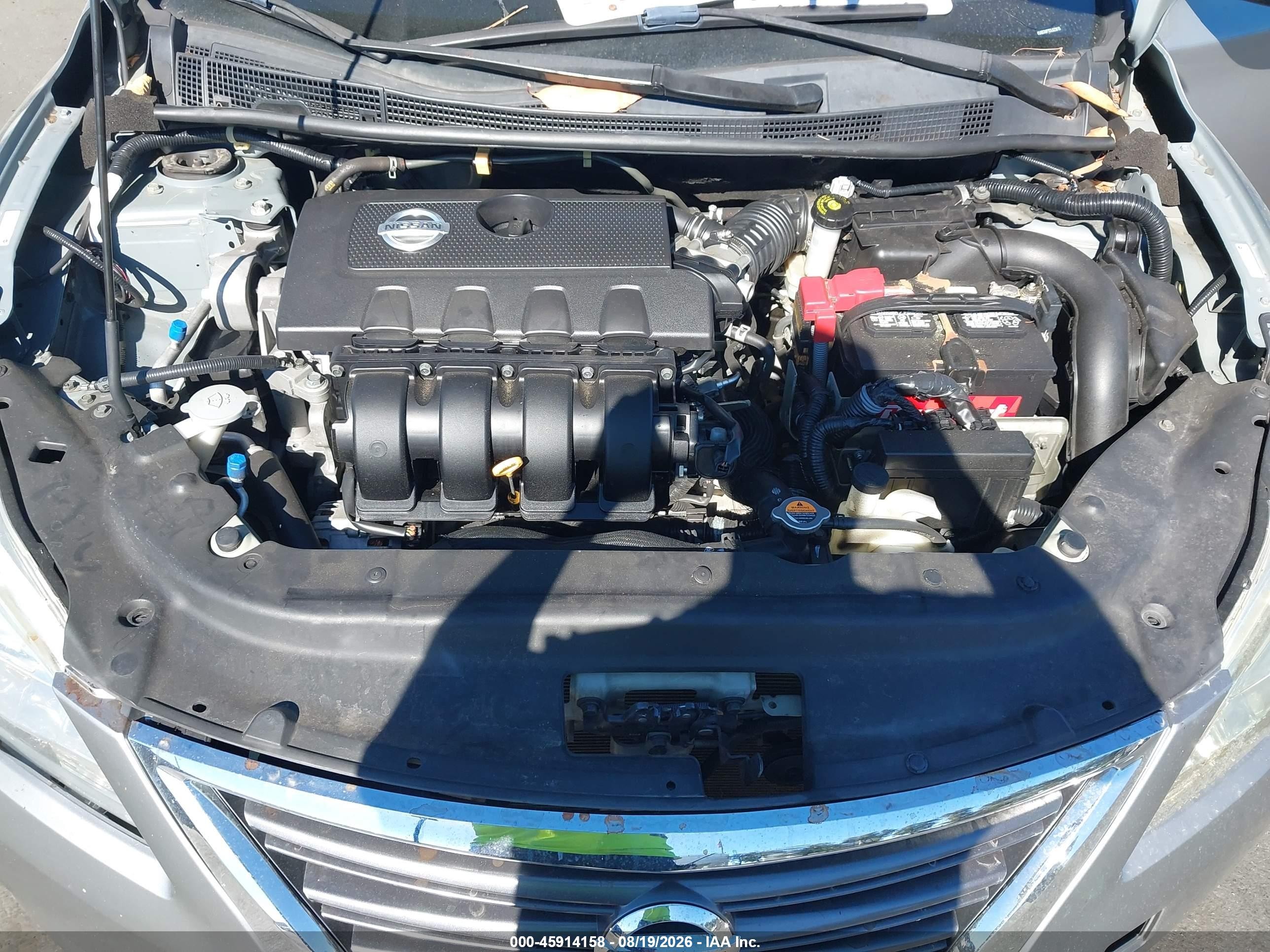 2013 Nissan Sentra Sr Серебряный vin: 3N1AB7AP7DL623615
