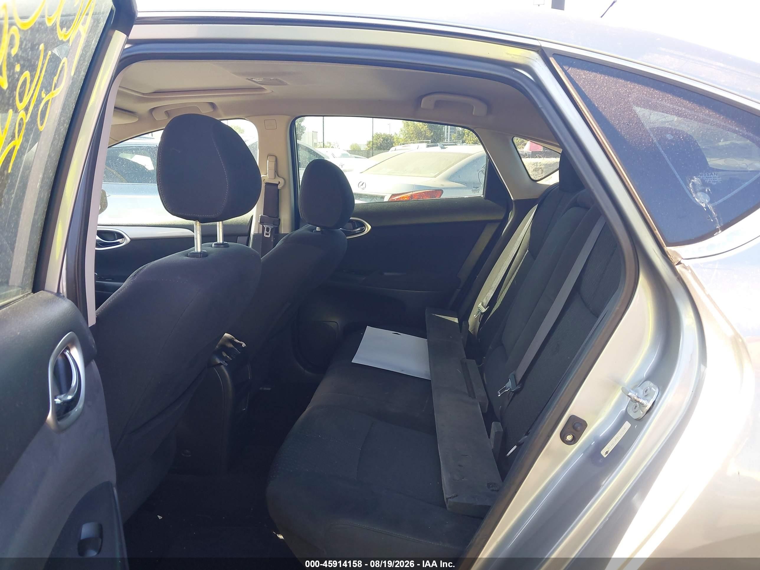 2013 Nissan Sentra Sr Серебряный vin: 3N1AB7AP7DL623615