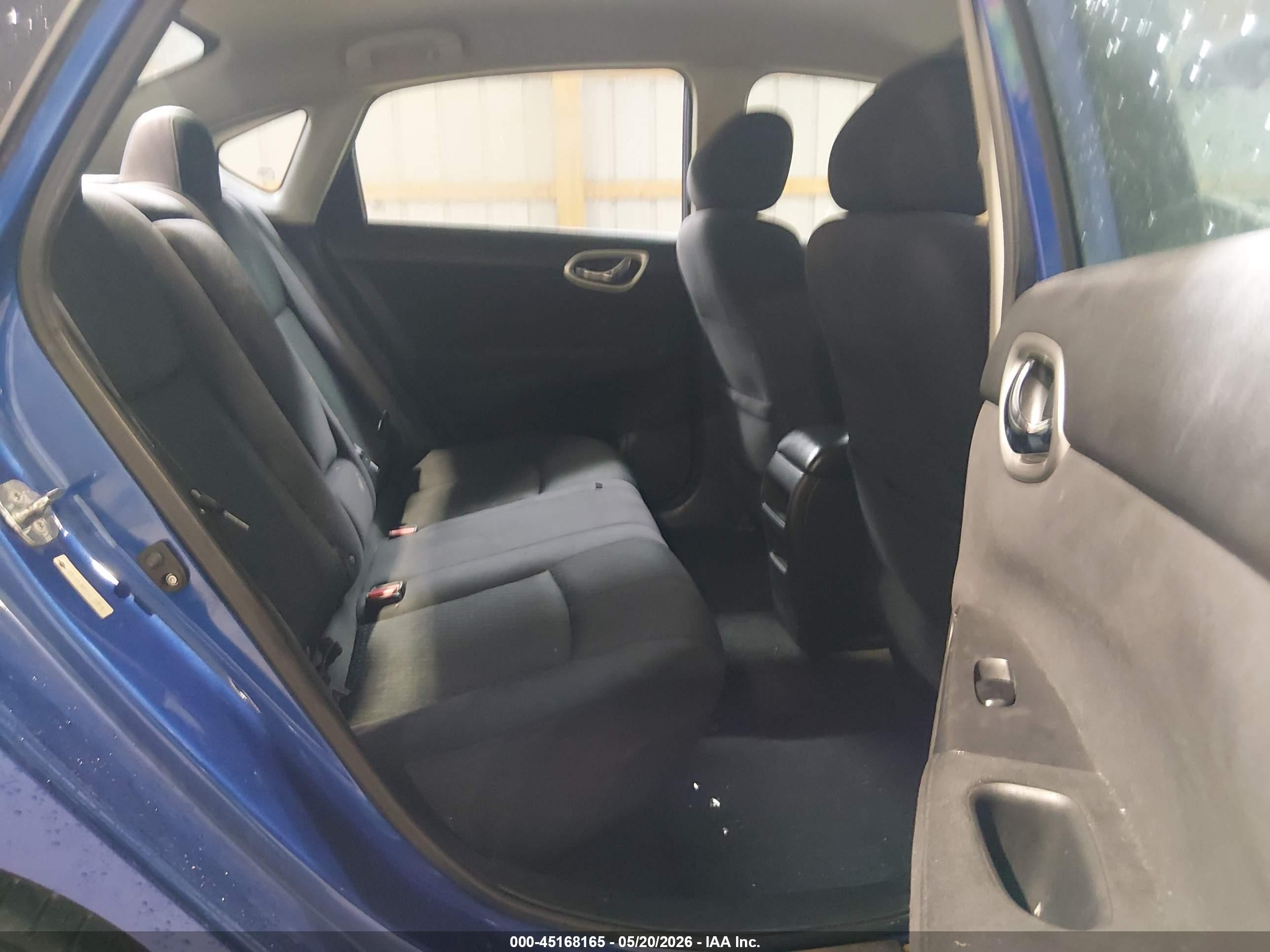 2013 Nissan Sentra Sr Blue vin: 3N1AB7AP7DL635618