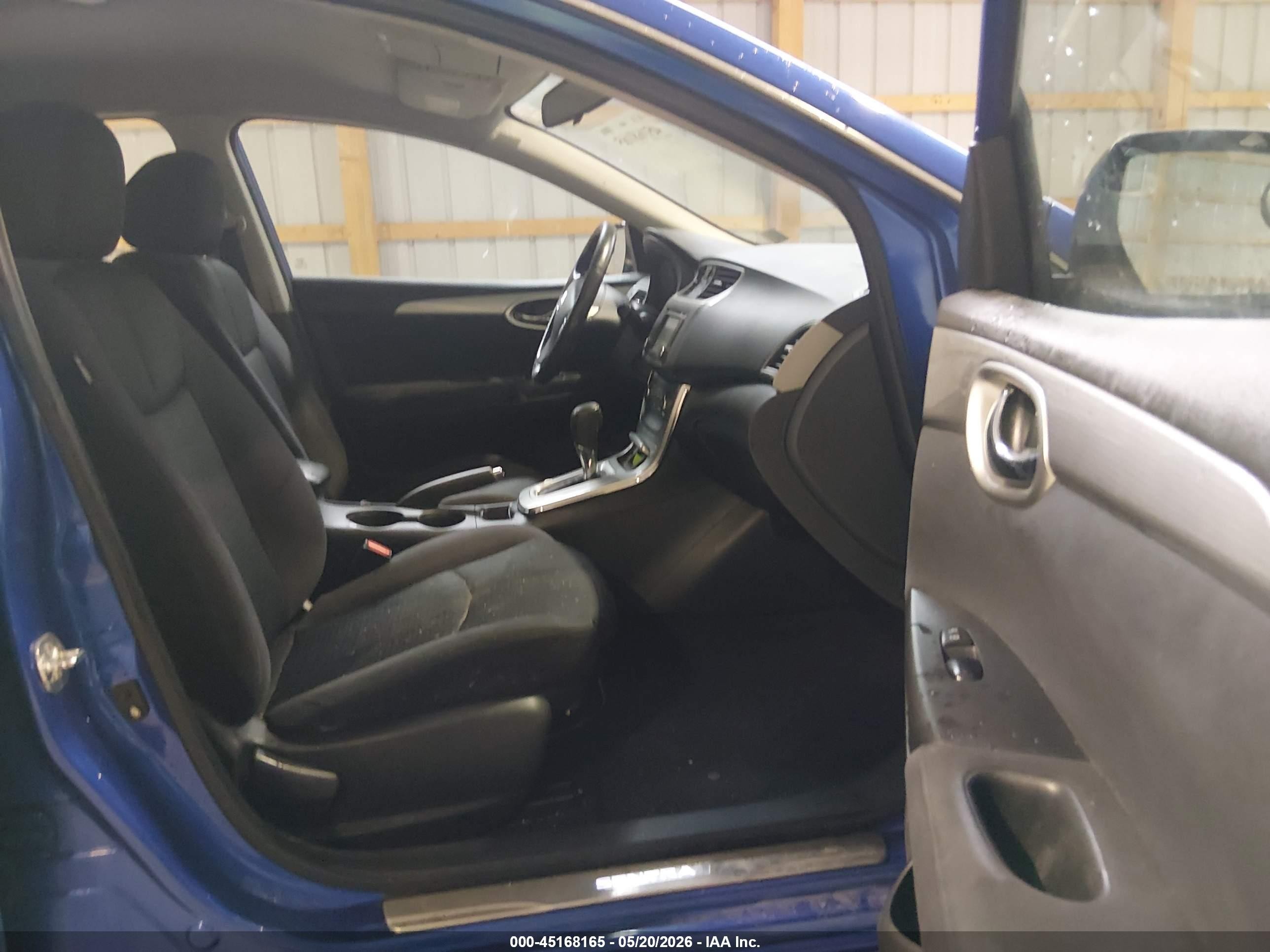 2013 Nissan Sentra Sr Blue vin: 3N1AB7AP7DL635618