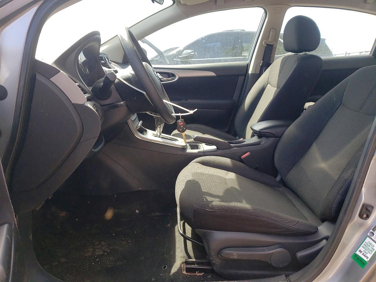 2013 Nissan Sentra S Серебряный vin: 3N1AB7AP7DL637241