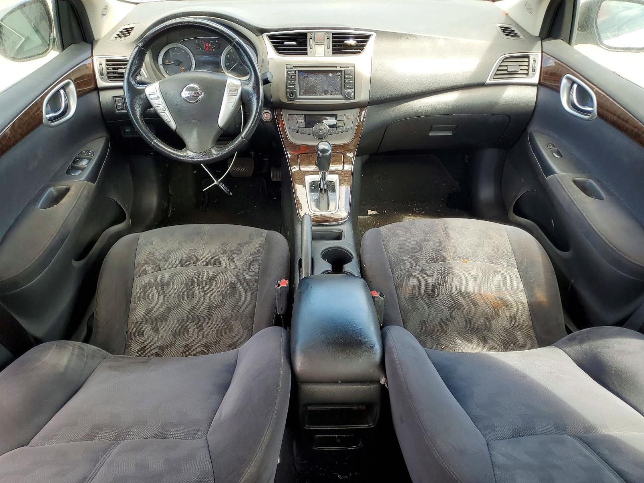 2013 Nissan Sentra S Silver vin: 3N1AB7AP7DL652659