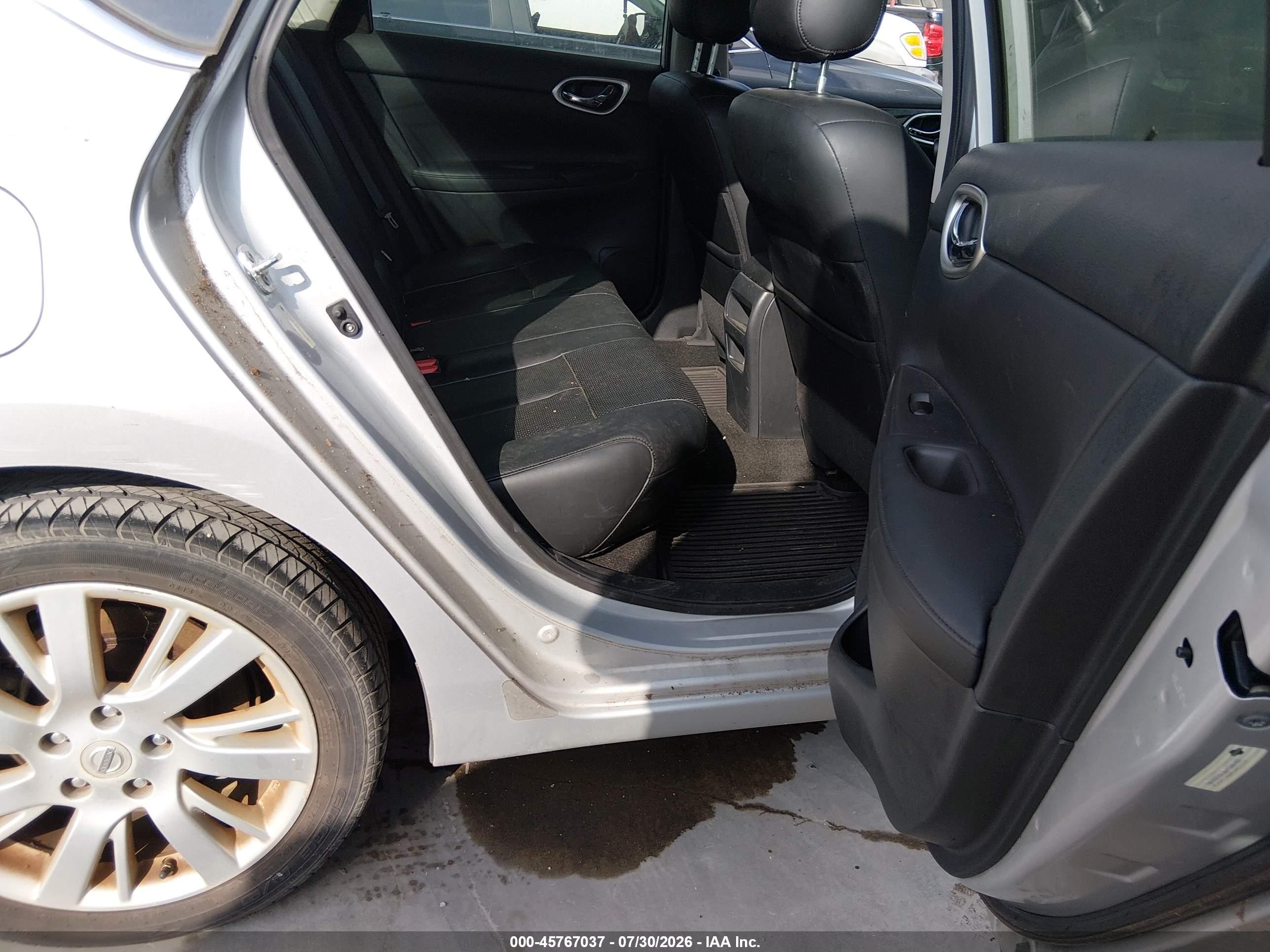 2013 Nissan Sentra Sl Silver vin: 3N1AB7AP7DL662947