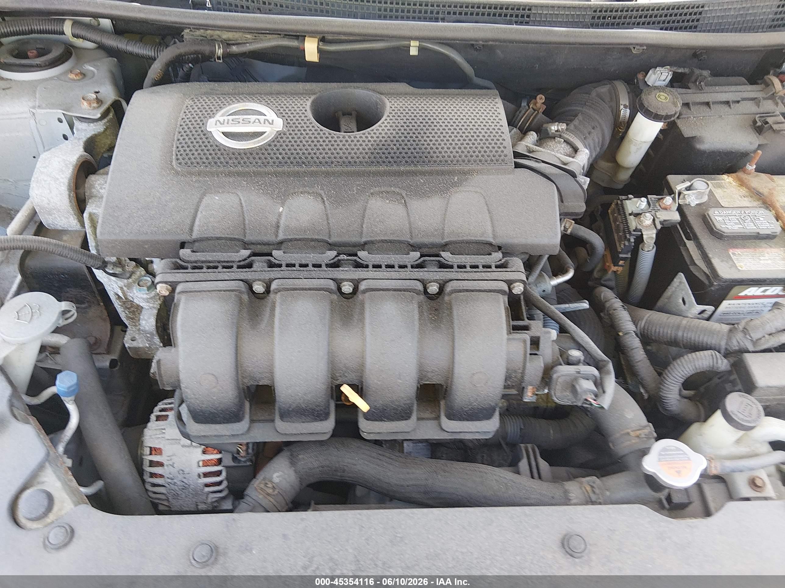 2013 Nissan Sentra Sv Silver vin: 3N1AB7AP7DL664035