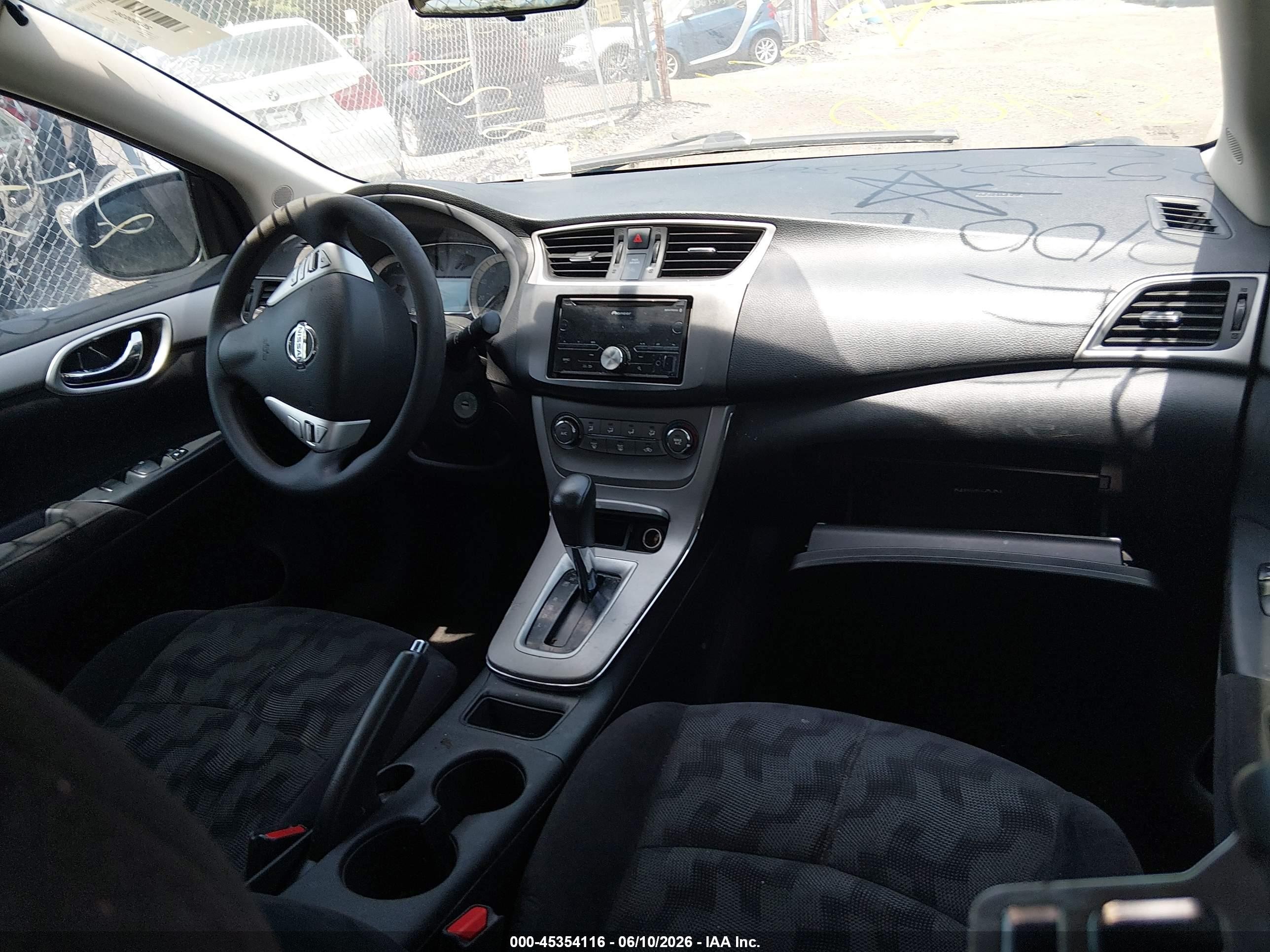 2013 Nissan Sentra Sv Silver vin: 3N1AB7AP7DL664035