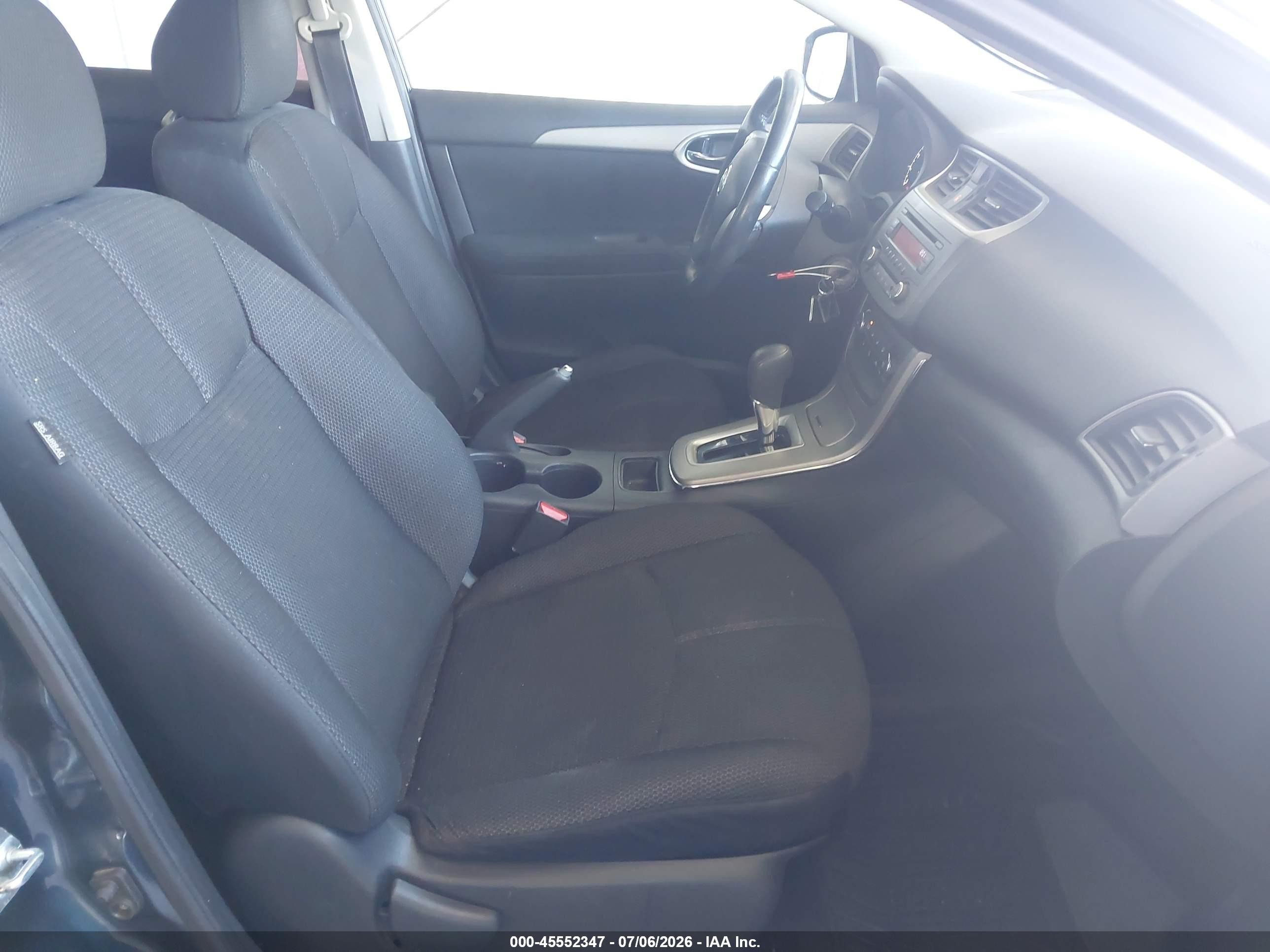 2013 Nissan Sentra S Teal vin: 3N1AB7AP7DL671213