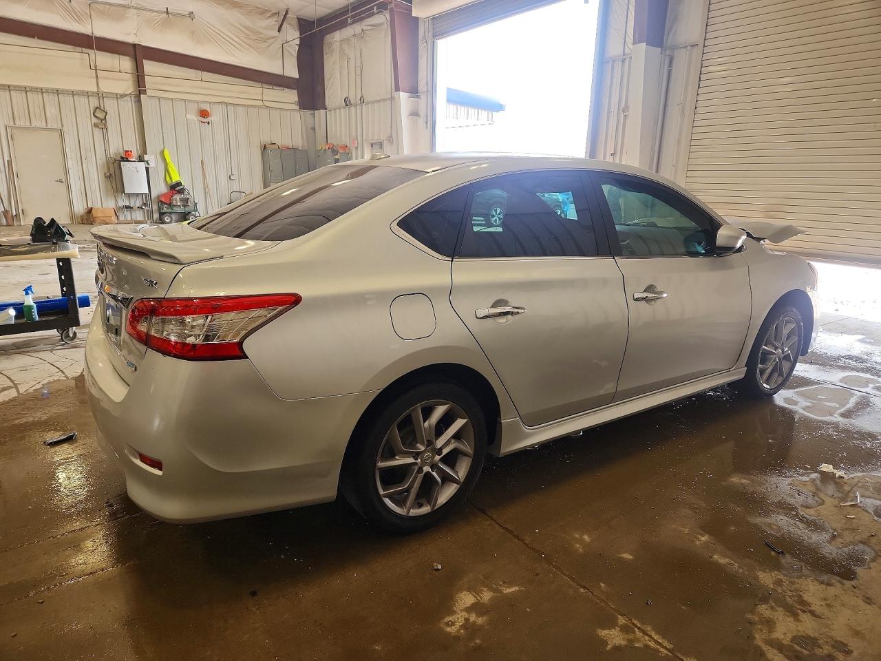 2013 Nissan Sentra S/sv/sr/sl Серебряный vin: 3N1AB7AP7DL682700
