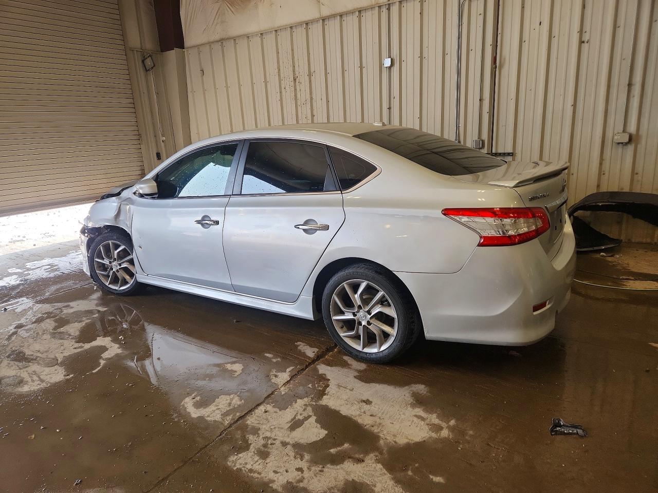 2013 Nissan Sentra S/sv/sr/sl Серебряный vin: 3N1AB7AP7DL682700