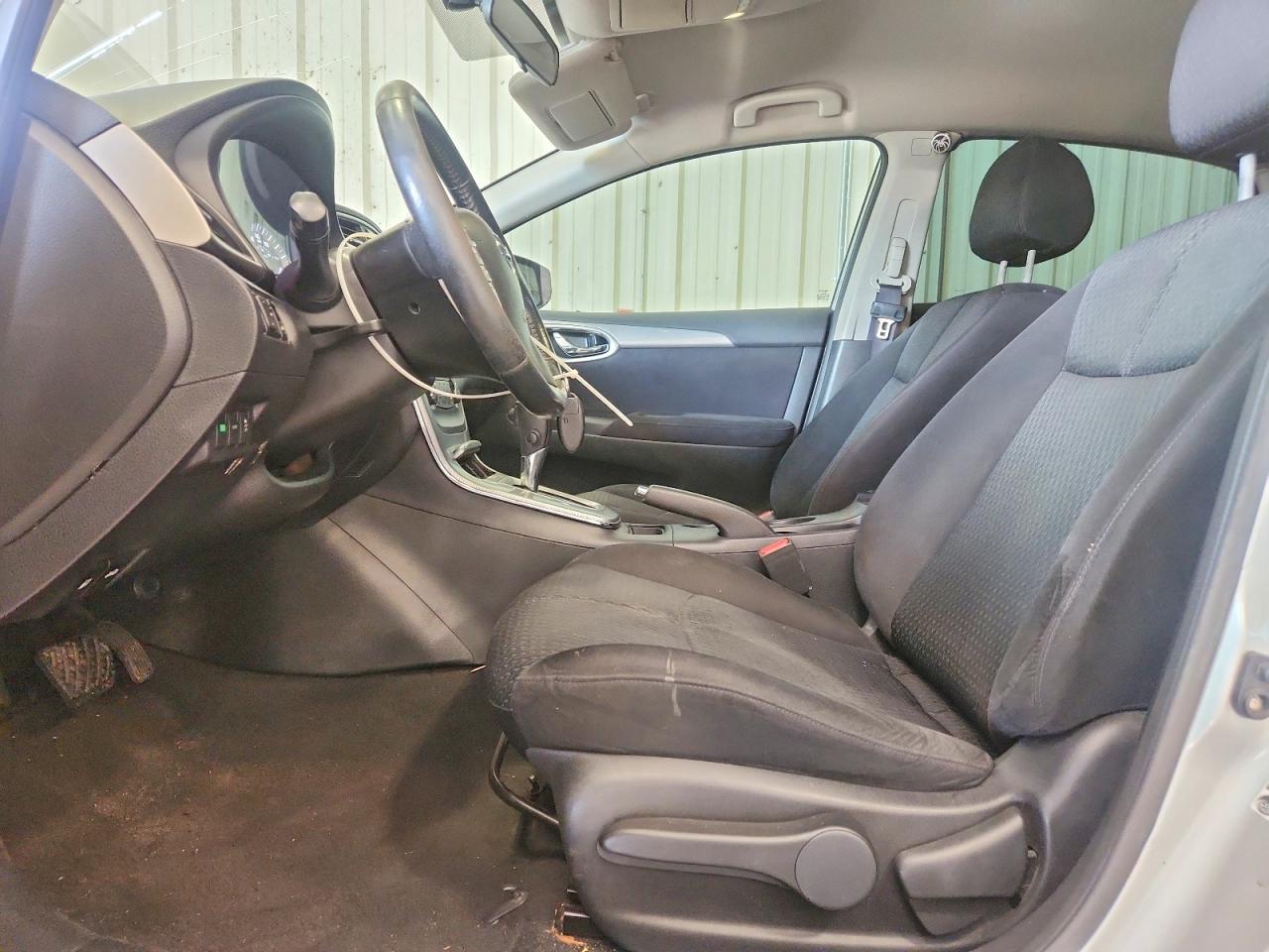 2013 Nissan Sentra S/sv/sr/sl Серебряный vin: 3N1AB7AP7DL682700